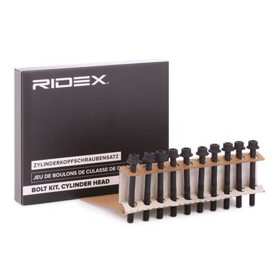 комплект болтове на капака на клап. (на цилиндровата глава) RIDEX 1217B0106