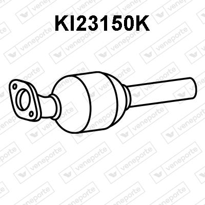 Катализатор VENEPORTE KI23150K для KIA CEED