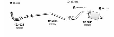 SISTEM DE ESAPAMENT ASSO ART0822