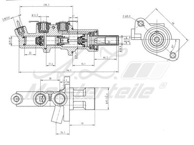 Спирачна помпа A.Z. Meisterteile AZMT-44-110-1098
