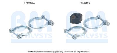 Монтажен комплект, изпускателна тръба BM Catalysts FK50089