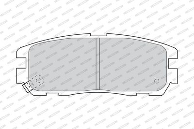 SET PLACUTE FRANA FRANA DISC FERODO FDB1017 1
