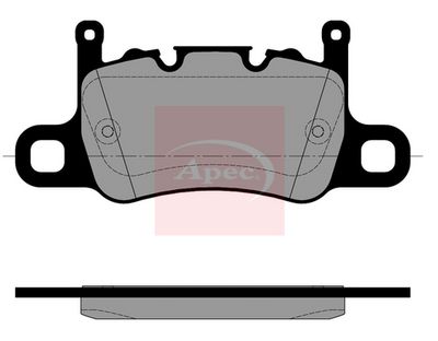APEC Brake Pad Set, disc brake PAD2493
