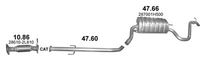SISTEM DE ESAPAMENT POLMO POLMO01362