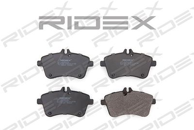 Комплект тормозных колодок, дисковый тормоз RIDEX 402B0218 для MERCEDES-BENZ B-CLASS