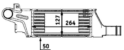 Charge Air Cooler CI 57 000P