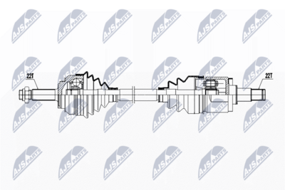 полуоска NTY NPW-WW-263