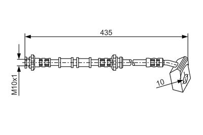 BOSCH Bremsschlauch