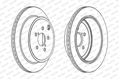 DISC FRANA FERODO DDF2141C 1