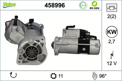 стартер VALEO 458996