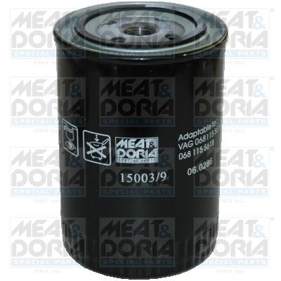Масляный фильтр MEAT & DORIA 15003/9 для ALFA ROMEO 2300