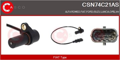 SENZOR IMPULSURI ARBORE COTIT CASCO CSN74C21AS