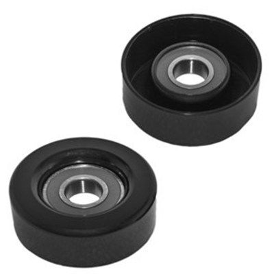 Įtempiklio skriemulys, V formos rumbuotas diržas