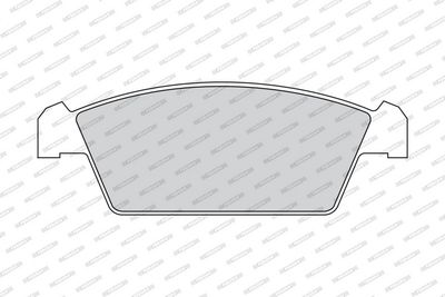 BREMSBELAGSATZ SCHEIBENBREMSE FERODO FDB1108 1