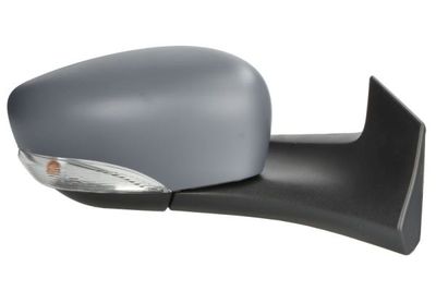 Zijspiegel Rechts (elektrisch, in reliëf, met verwarming, under-coated, elektrisch opklapbaar, met indicator, met temperatuursensor) past: RENAULT ZOE 06.12-06.19