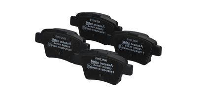 BREMSBELAGSATZ SCHEIBENBREMSE VALEO 302689A 4