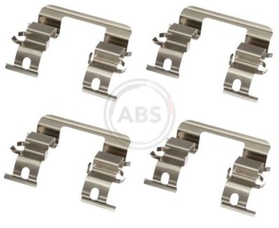 Priedų komplektas, diskinių stabdžių trinkelės