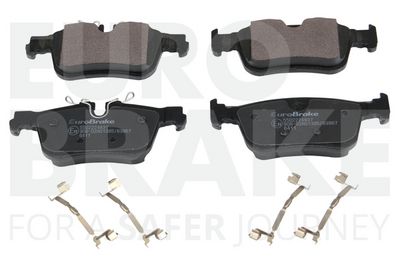 Sada brzdových destiček, kotoučová brzda EUROBRAKE 5502224837