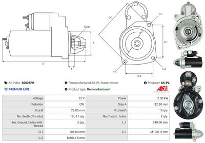 STARTER AS-PL S0026PR 4