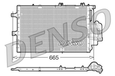 DENSO DCN20017 Радиатор кондиционера  для OPEL COMBO (Опель Комбо)