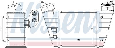 INTERCOOLER COMPRESOR NISSENS 96746 5