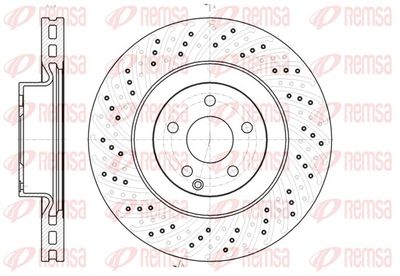 Brake Disc 61186.10