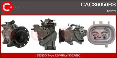COMPRESOR CLIMATIZARE CASCO CAC86050RS