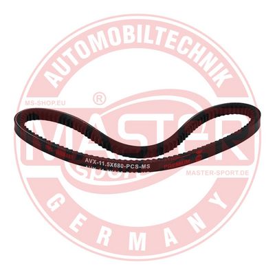 Klinový remen MASTER-SPORT GERMANY AVX-11.5X680-PCS-MS