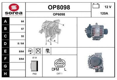 GENERATOR SNRA OP8098