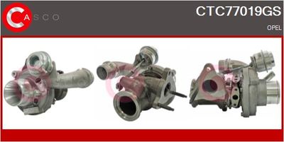 CASCO CTC77019GS Турбина  для OPEL ASTRA (Опель Астра)