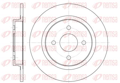 KAWE 6759 00 Тормозные диски для FORD FOCUS I (DAW, DBW) 1.8 TDCi KAWE 6759 00 Тормозные диски для FORD FOCUS I (DAW, DBW) 1.8 TDCi