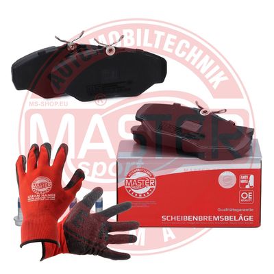 Zestaw klocków hamulcowych, hamulce tarczowe MASTER-SPORT GERMANY 13046028702T-SET-MSP