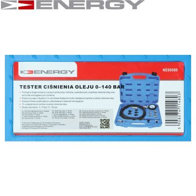 Zariadenie na meranie tlaku oleja ENERGY NE00088