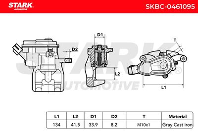 спирачен апарат STARK SKBC-0461095