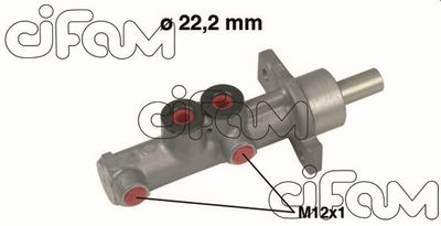 Главный тормозной цилиндр CIFAM 202-597 для CITROËN C2