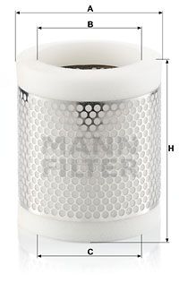 Воздушный фильтр MANN-FILTER CS 1343 для PEUGEOT 205