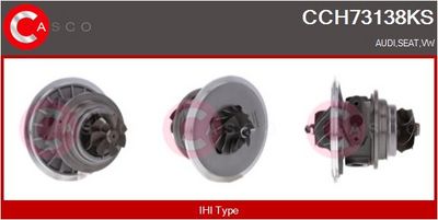 Skupina trupu, turbodmychadlo CASCO CCH73138KS