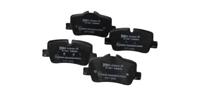 BREMSBELAGSATZ SCHEIBENBREMSE VALEO 302521A 27