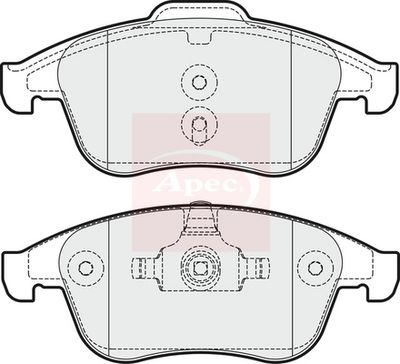 APEC Brake Pad Set, disc brake PAD1898