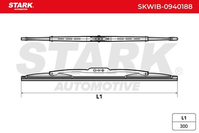 перо на чистачка STARK SKWIB-0940188