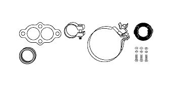 SET MONTARE SISTEM DE ESAPAMENT