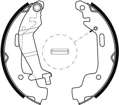 Brake Shoe Set GS8468