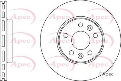 Brake Disc APEC DSK3187