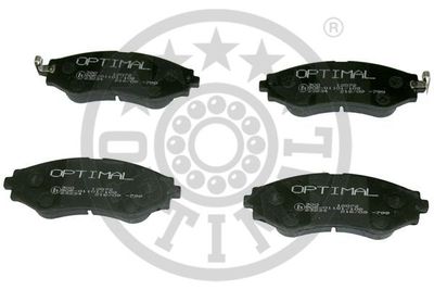 Комплект тормозных колодок, дисковый тормоз OPTIMAL 12072 для DAEWOO LEGANZA