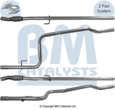 изпускателна тръба BM Catalysts BM50772