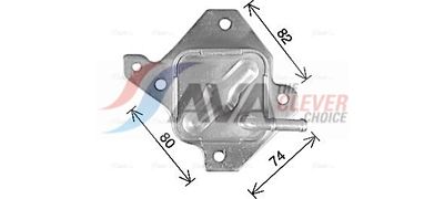 RADIATOR ULEI ULEI MOTOR AVA Clever Choice TO3776 1