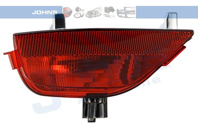 Mlhové zadní světlo JOHNS 25 22 87-92