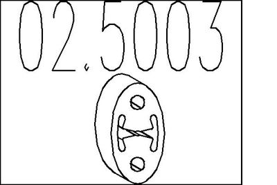 TAMPON CAUCIUC AMORTIZOR ESAPAMENT