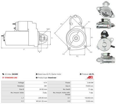 STARTER AS-PL S6248S 4