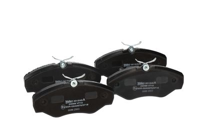 BREMSBELAGSATZ SCHEIBENBREMSE VALEO 301545A 24